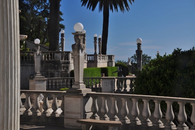 Hearst Castle terrace